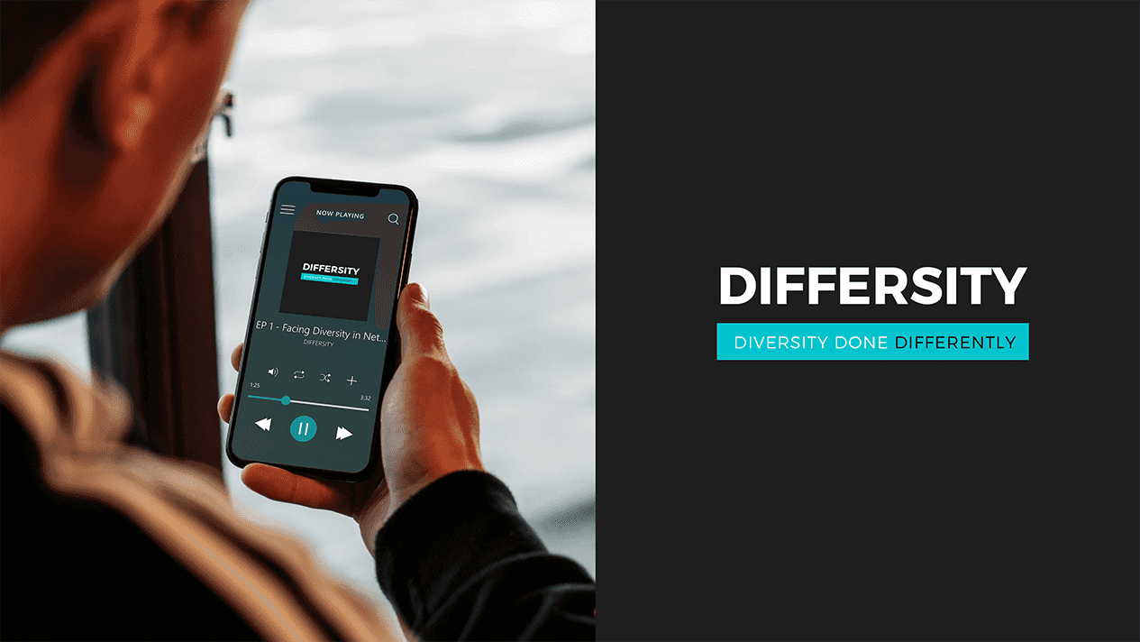 The Differsity podcast provides a platform for creative professionals to discuss diversity and inclusion.
